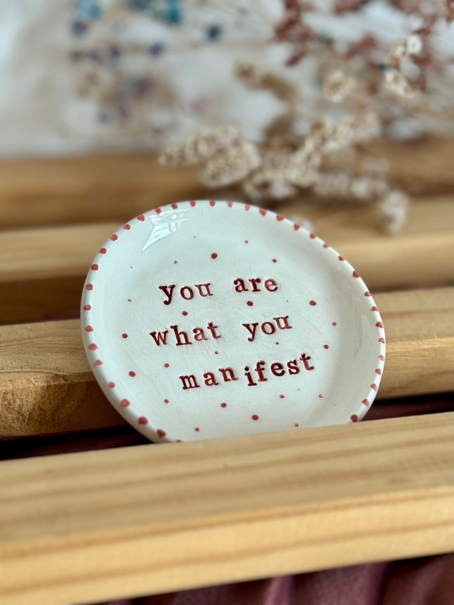 Piattino Mantra