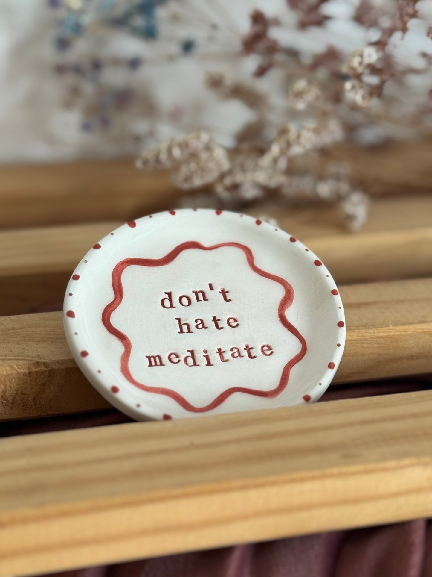 Piattino Mantra